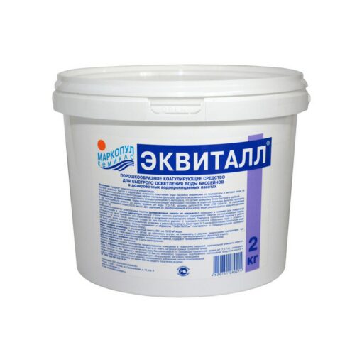 Эквиталл коагулянт - таблетки медленного действия в картридже (2кг) Маркопул Кемиклс
