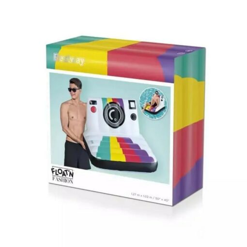 Матрас надувной Фотокамера 127см х 102см 43656 Bestway — изображение 2