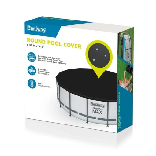 Тент (защитное покрытие) на бассейн 549см Bestway 58039 — изображение 6